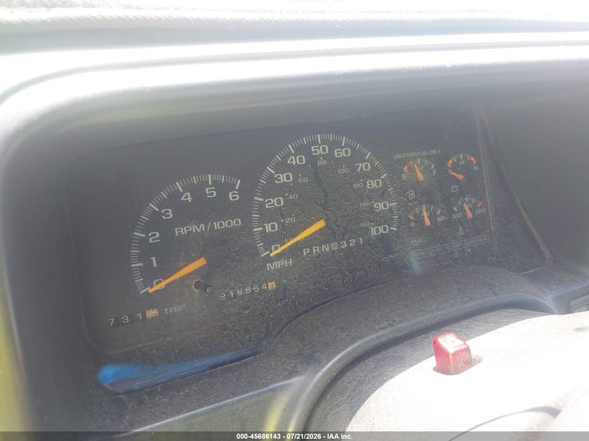 1999 Gmc Yukon VIN 1GKEK13R5XJ768534 IAAI salvage auction — FRONT END, Salvage (Oklahoma), sold $450 on 2026-09-11 (photo 7)
