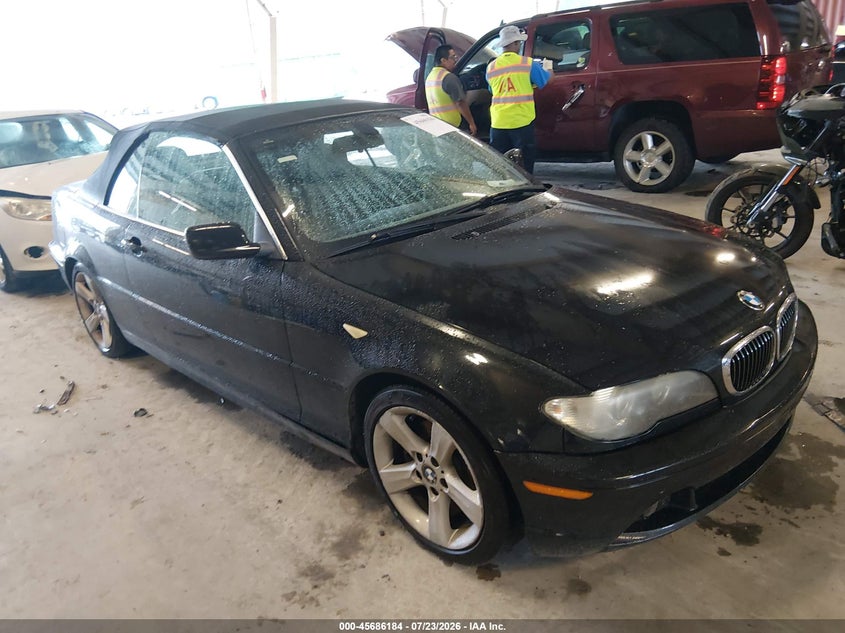 2004 BMW 3 series VIN WBABW33454PL24336 IAAI salvage auction — NORMAL WEAR, Clear (Tennessee), sold $600 on 2026-08-03 (photo 1)