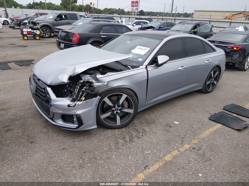 2020 Audi A6 VIN WAUL2AF23LN001976 IAAI salvage auction — FRONT END, Original (Texas), sold $8,550 on 2026-09-04 (photo 2)