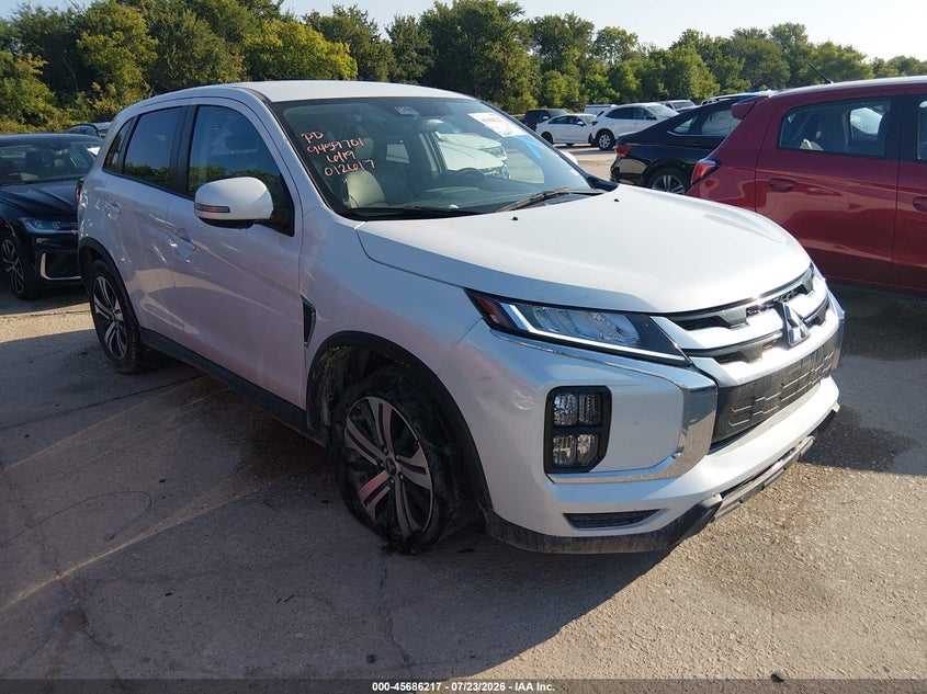2024 Mitsubishi Outlander sport VIN JA4ARUAU7RU012617 IAAI salvage auction — FRONT END, Enterprise Vehicles Clear Only (Texas), sold $9,100 on 2026-07-29 (photo 1)