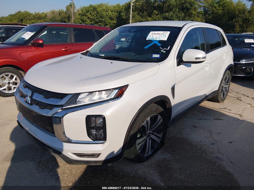 2024 Mitsubishi Outlander sport VIN JA4ARUAU7RU012617 IAAI salvage auction — FRONT END, Enterprise Vehicles Clear Only (Texas), sold $9,100 on 2026-07-29 (photo 2)