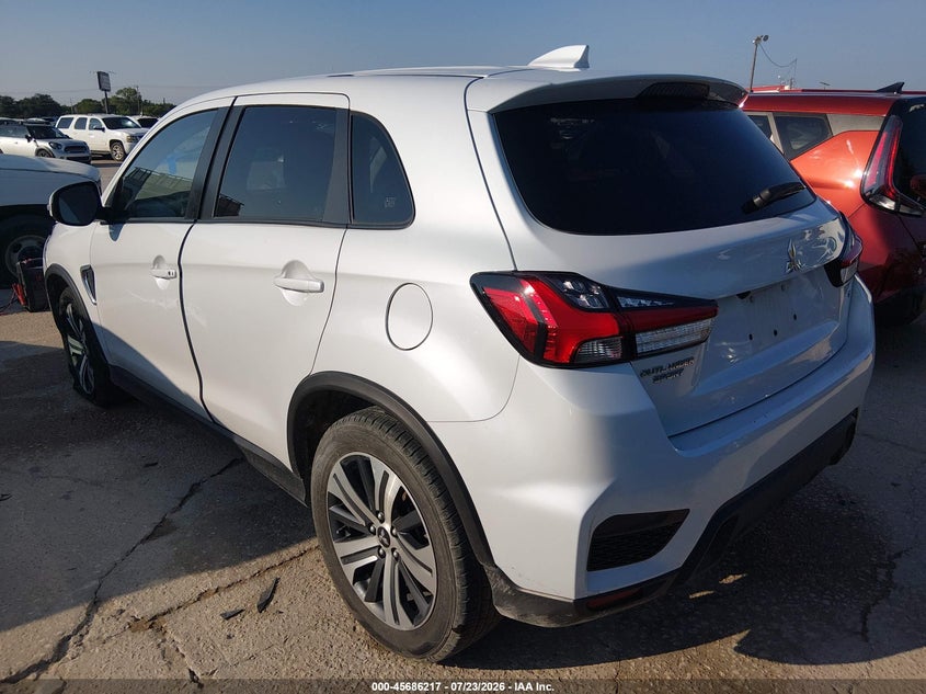 2024 Mitsubishi Outlander sport VIN JA4ARUAU7RU012617 IAAI salvage auction — FRONT END, Enterprise Vehicles Clear Only (Texas), sold $9,100 on 2026-07-29 (photo 3)