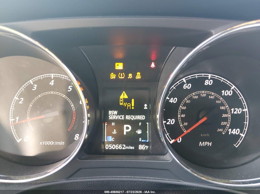 2024 Mitsubishi Outlander sport VIN JA4ARUAU7RU012617 IAAI salvage auction — FRONT END, Enterprise Vehicles Clear Only (Texas), sold $9,100 on 2026-07-29 (photo 7)