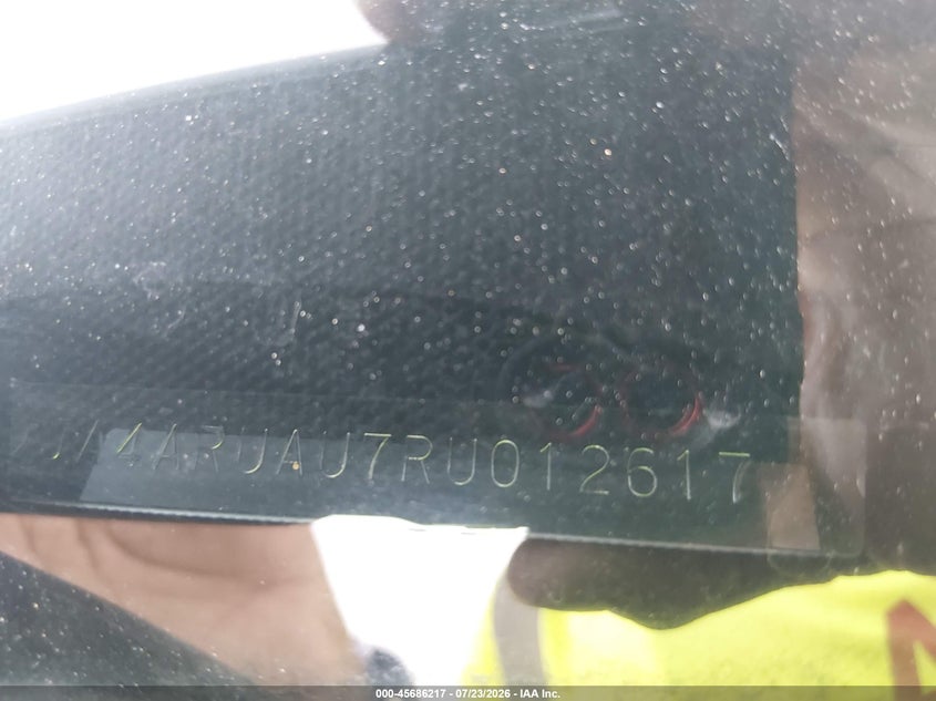 2024 Mitsubishi Outlander sport VIN JA4ARUAU7RU012617 IAAI salvage auction — FRONT END, Enterprise Vehicles Clear Only (Texas), sold $9,100 on 2026-07-29 (photo 9)