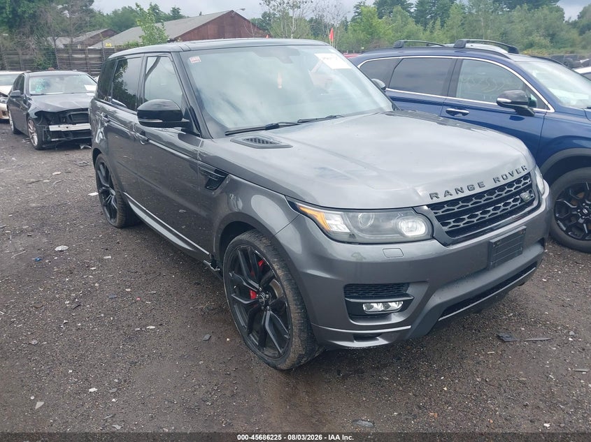 2016 Land Rover Range Rover Sport VIN SALWS2PF6GA594357 IAAI salvage auction — LEFT FRONT, Wait Title, sold $3,300 on 2026-09-26 (photo 1)