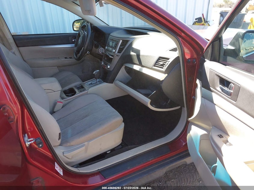 2013 Subaru Outback VIN 4S4BRBCC2D3309940 IAAI salvage auction — FRONT & REAR, Salvage Title, sold $525 on 2026-08-02 (photo 5)