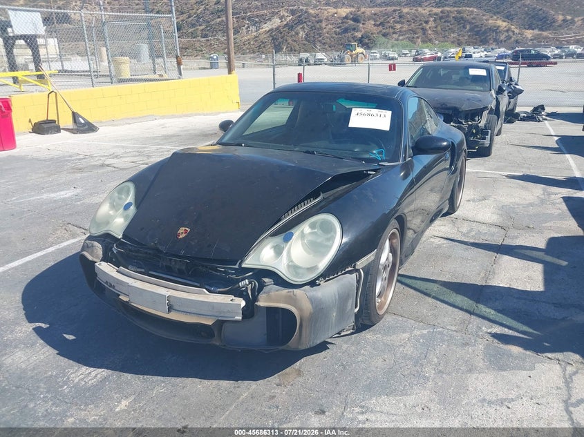 2001 Porsche 911 VIN WP0AB29981S685074 IAAI salvage auction — FRONT END, Salvage (California), sold $35,500 on 2026-09-16 (photo 2)