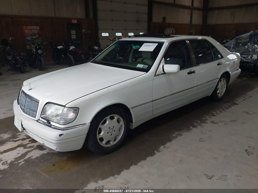 1996 Mercedes-benz S class VIN WDBGA43E2TA319259 IAAI salvage auction — NORMAL WEAR, Clear (New York), sold $1,150 on 2026-07-29 (photo 2)