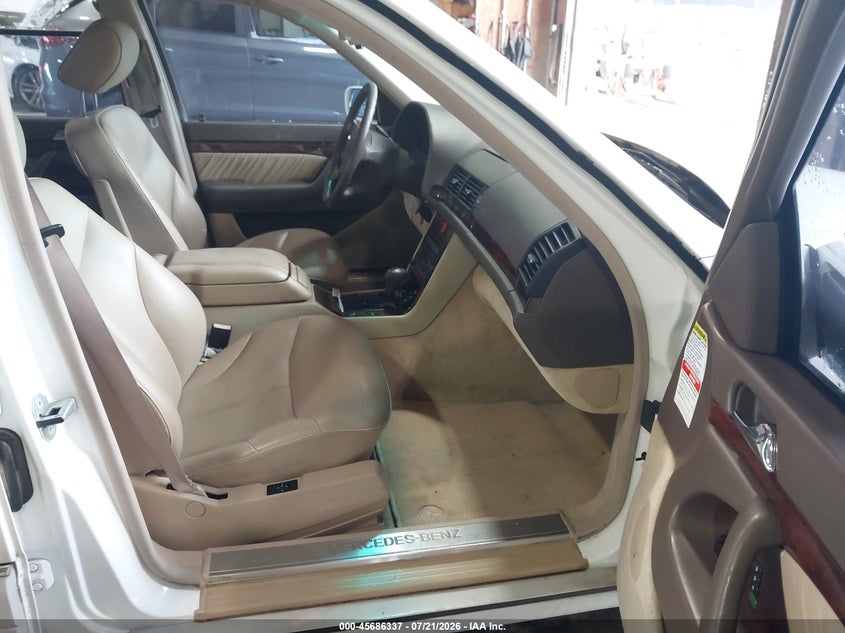1996 Mercedes-benz S class VIN WDBGA43E2TA319259 IAAI salvage auction — NORMAL WEAR, Clear (New York), sold $1,150 on 2026-07-29 (photo 5)
