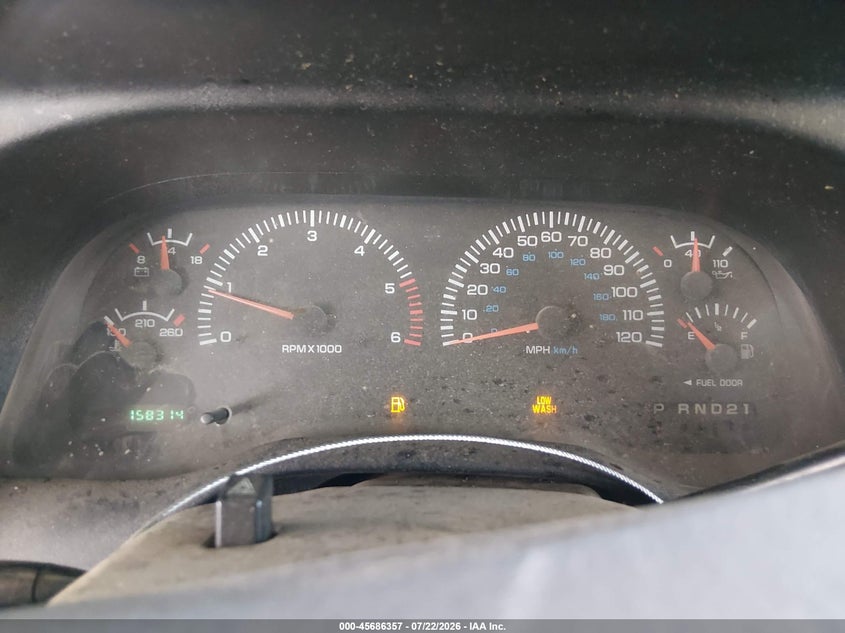 2001 Dodge Ram 1500 VIN 3B7HF13YX1M263362 IAAI salvage auction — LEFT FRONT, Salvage (Arizona), sold $675 on 2026-08-02 (photo 7)
