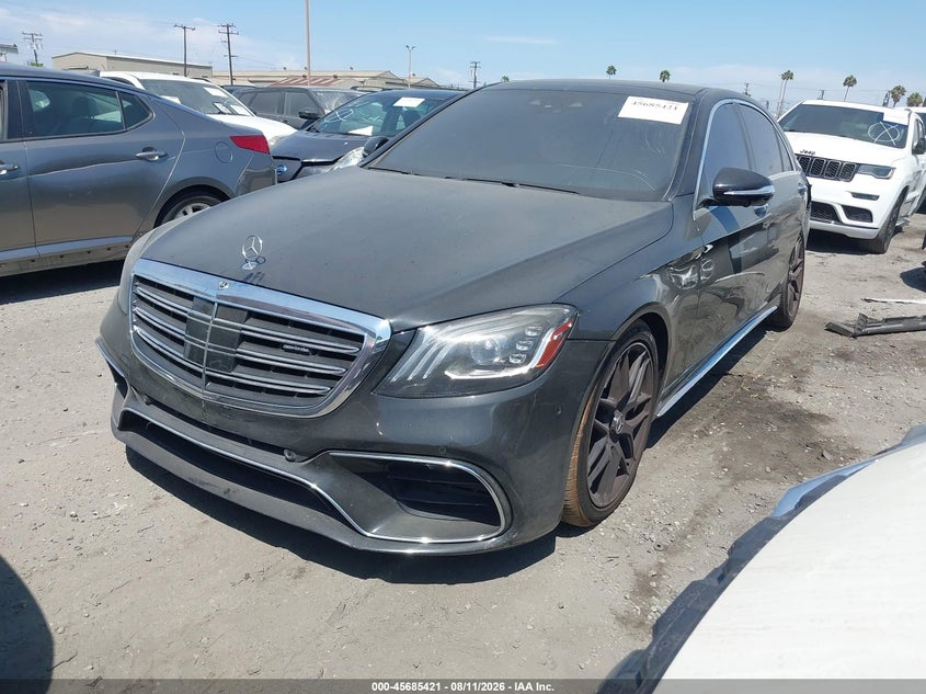 2019 Mercedes-benz VIN WDDUG8JB2KA440882 IAAI salvage auction — LEFT SIDE, Salvage Certificate (California), sold $30,150 on 2026-08-19 (photo 2)