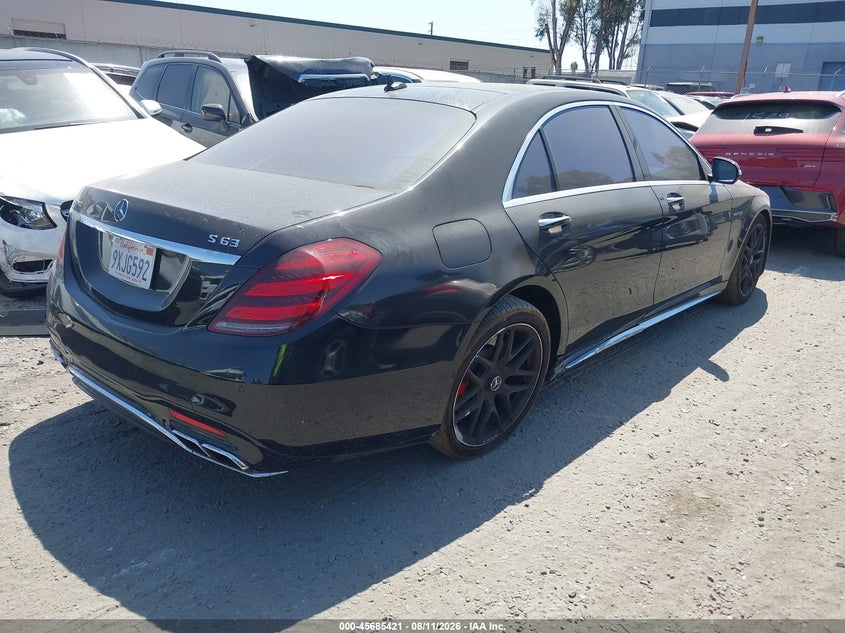 2019 Mercedes-benz VIN WDDUG8JB2KA440882 IAAI salvage auction — LEFT SIDE, Salvage Certificate (California), sold $30,150 on 2026-08-19 (photo 4)