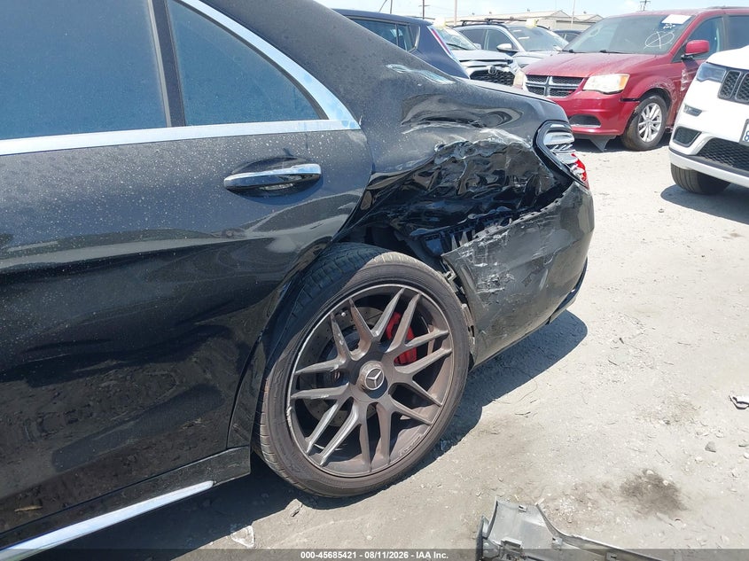 2019 Mercedes-benz VIN WDDUG8JB2KA440882 IAAI salvage auction — LEFT SIDE, Salvage Certificate (California), sold $30,150 on 2026-08-19 (photo 6)