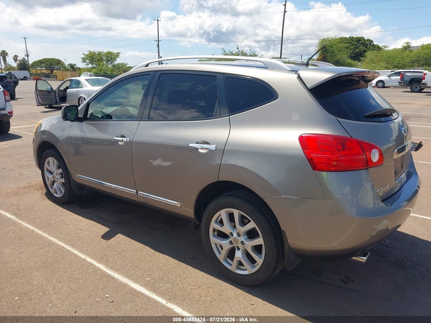 2012 Nissan Rogue VIN JN8AS5MT7CW282823 IAAI salvage auction — NORMAL WEAR, Salvage Title, sold $525 on 2026-07-28 (photo 3)