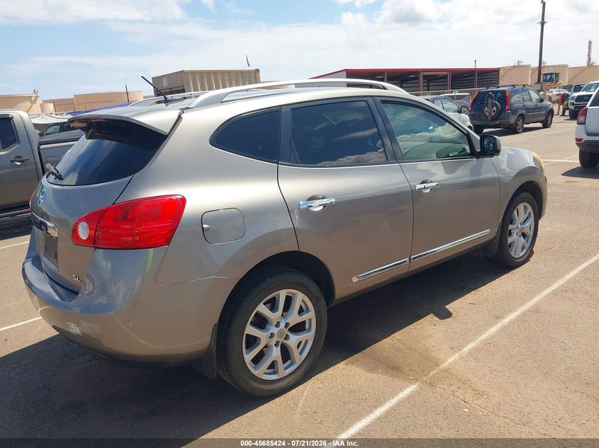 2012 Nissan Rogue VIN JN8AS5MT7CW282823 IAAI salvage auction — NORMAL WEAR, Salvage Title, sold $525 on 2026-07-28 (photo 4)