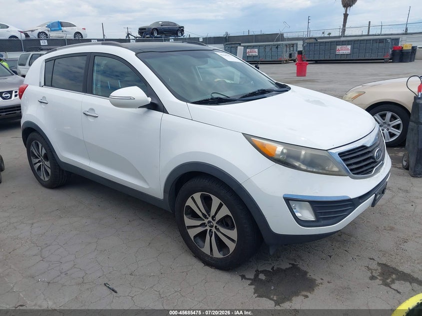 2012 Kia Sportage VIN KNDPC3A26C7247719 IAAI salvage auction — NORMAL WEAR, Clear - Dealer Only (California), sold $175 on 2026-07-29 (photo 1)