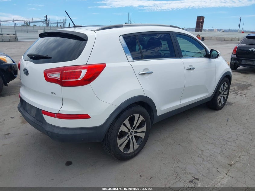 2012 Kia Sportage VIN KNDPC3A26C7247719 IAAI salvage auction — NORMAL WEAR, Clear - Dealer Only (California), sold $175 on 2026-07-29 (photo 4)