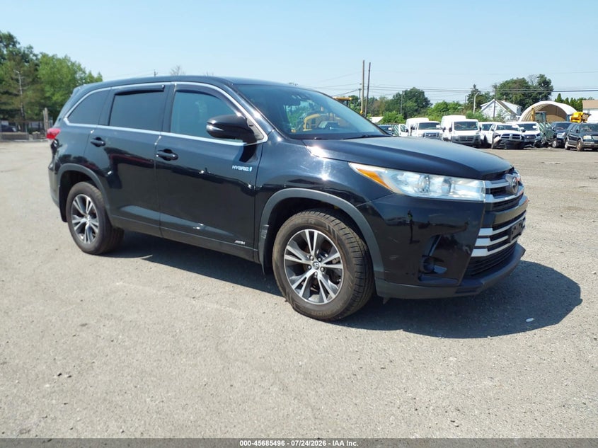 2018 Toyota Highlander VIN 5TDBGRFH3JS037063 IAAI salvage auction — ALL OVER, Clear (New York), sold $25 on 2026-07-29 (photo 1)