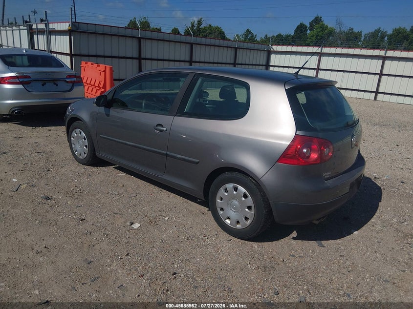 2008 Volkswagen Rabbit VIN WVWBA71K18W071067 IAAI salvage auction — NORMAL WEAR, Clear (Texas), sold $350 on 2026-07-30 (photo 3)