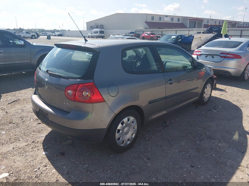 2008 Volkswagen Rabbit VIN WVWBA71K18W071067 IAAI salvage auction — NORMAL WEAR, Clear (Texas), sold $350 on 2026-07-30 (photo 4)