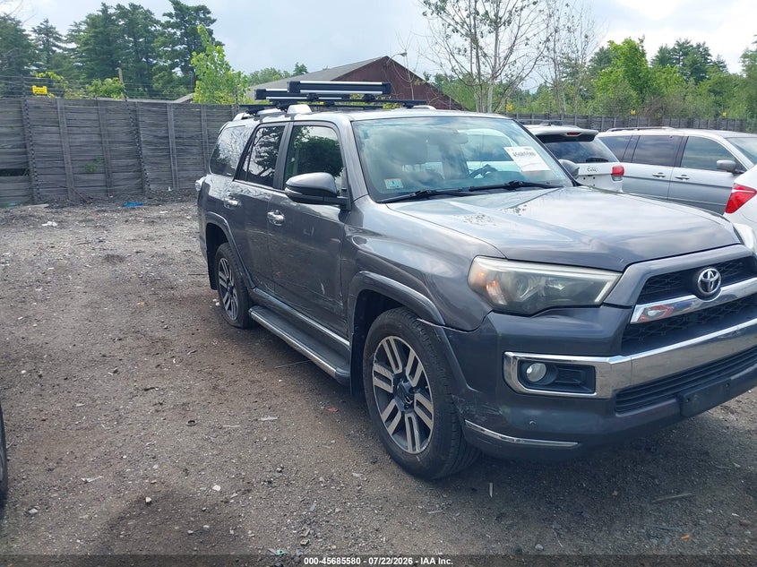 2016 Toyota 4runner VIN JTEBU5JR6G5344125 IAAI salvage auction — FRONT END, Clear (Massachusetts), sold $8,800 on 2026-07-29 (photo 6)