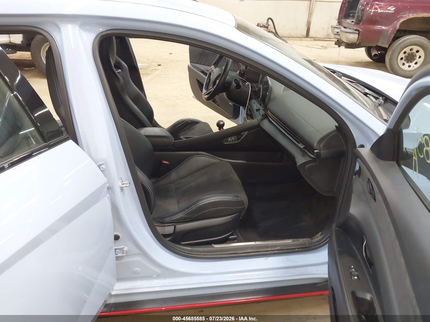 2025 Hyundai Elantra n VIN KMHLW4DK1SU024023 IAAI salvage auction — FRONT END, Wait Title, sold $8,600 on 2026-09-03 (photo 5)