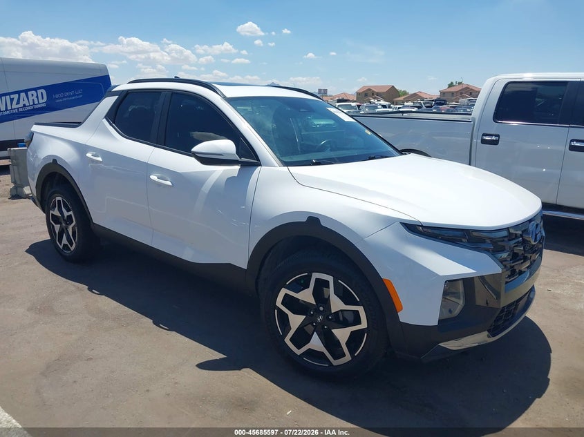2023 Hyundai Santa cruz VIN 5NTJEDAF5PH057857 IAAI salvage auction — SIDE, Salvage Title, sold $6,800 on 2026-08-03 (photo 1)
