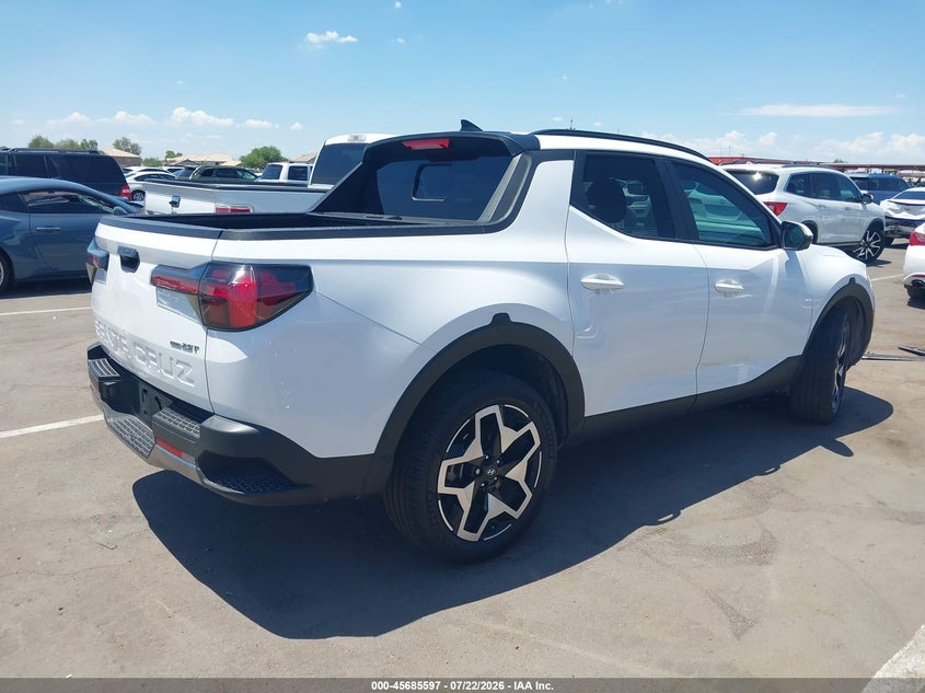 2023 Hyundai Santa cruz VIN 5NTJEDAF5PH057857 IAAI salvage auction — SIDE, Salvage Title, sold $6,800 on 2026-08-03 (photo 4)