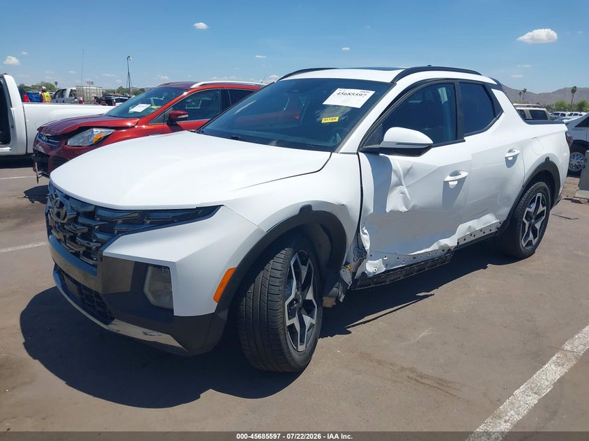 2023 Hyundai Santa cruz VIN 5NTJEDAF5PH057857 IAAI salvage auction — SIDE, Salvage Title, sold $6,800 on 2026-08-03 (photo 6)