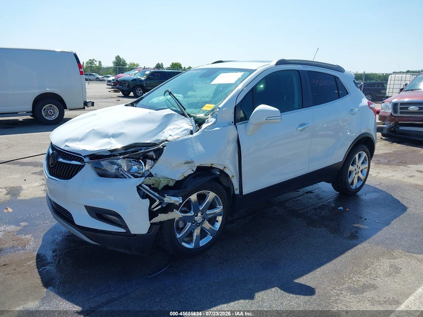 2018 Buick Encore VIN KL4CJBSB0JB523152 IAAI salvage auction — FRONT END, Clear (Indiana), sold $3,075 on 2026-09-04 (photo 2)