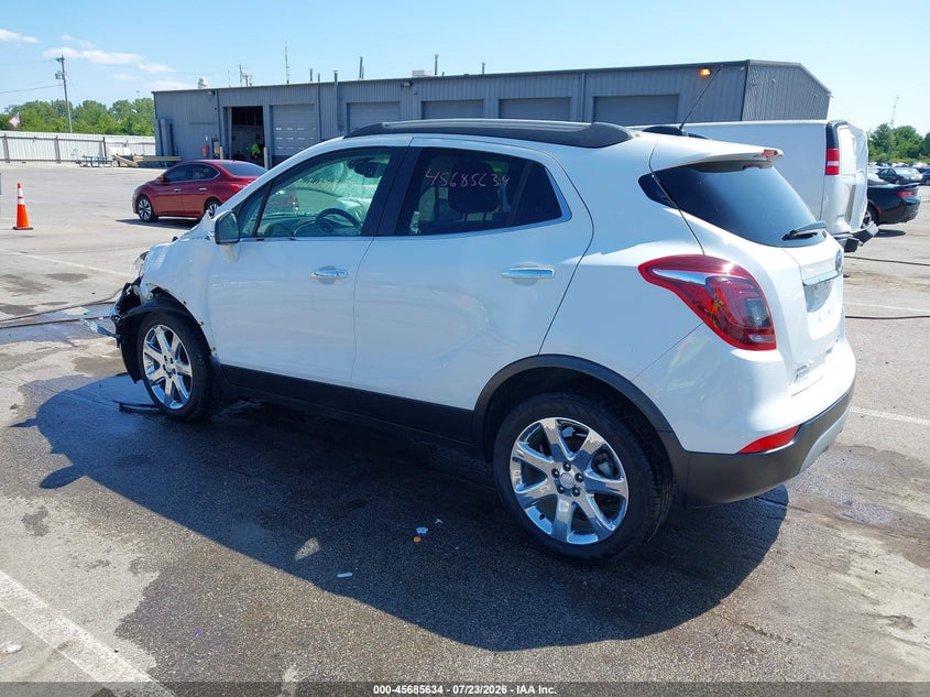 2018 Buick Encore VIN KL4CJBSB0JB523152 IAAI salvage auction — FRONT END, Clear (Indiana), sold $3,075 on 2026-09-04 (photo 3)