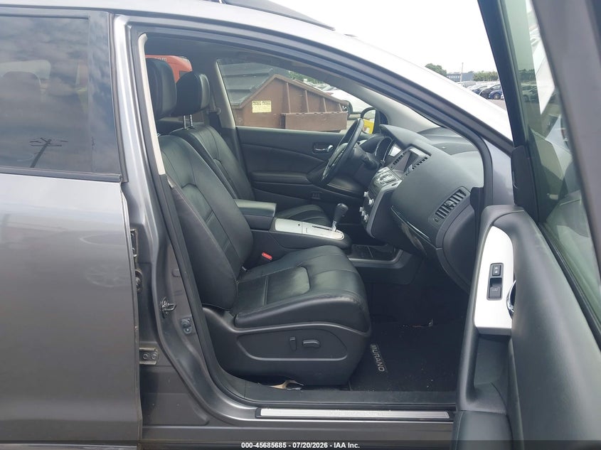 2013 Nissan Murano VIN JN8AZ1MW9DW316664 IAAI salvage auction — NORMAL WEAR, Clear-Dealer Only (Washington), sold $925 on 2026-07-23 (photo 5)