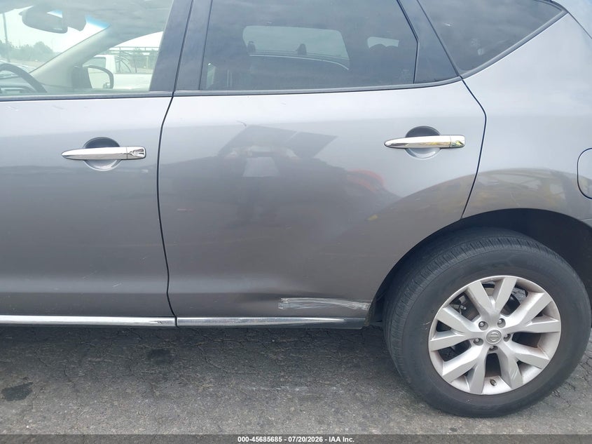 2013 Nissan Murano VIN JN8AZ1MW9DW316664 IAAI salvage auction — NORMAL WEAR, Clear-Dealer Only (Washington), sold $925 on 2026-07-23 (photo 6)