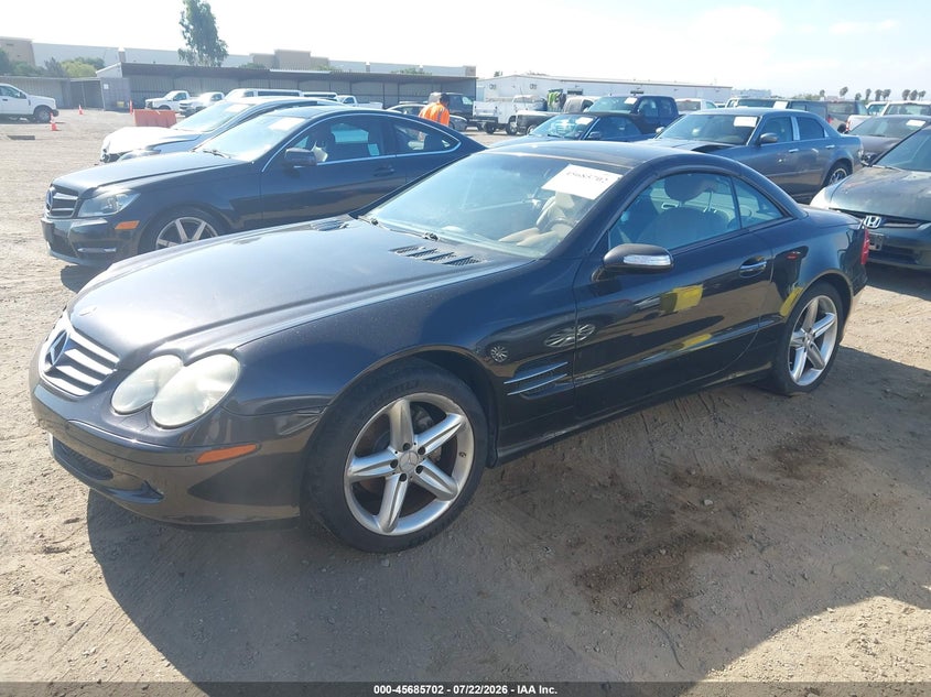2004 Mercedes-benz Sl-class VIN WDBSK75FX4F076089 IAAI salvage auction — NORMAL WEAR, Clear - Dealer Only (California), sold $50 on 2026-07-29 (photo 2)