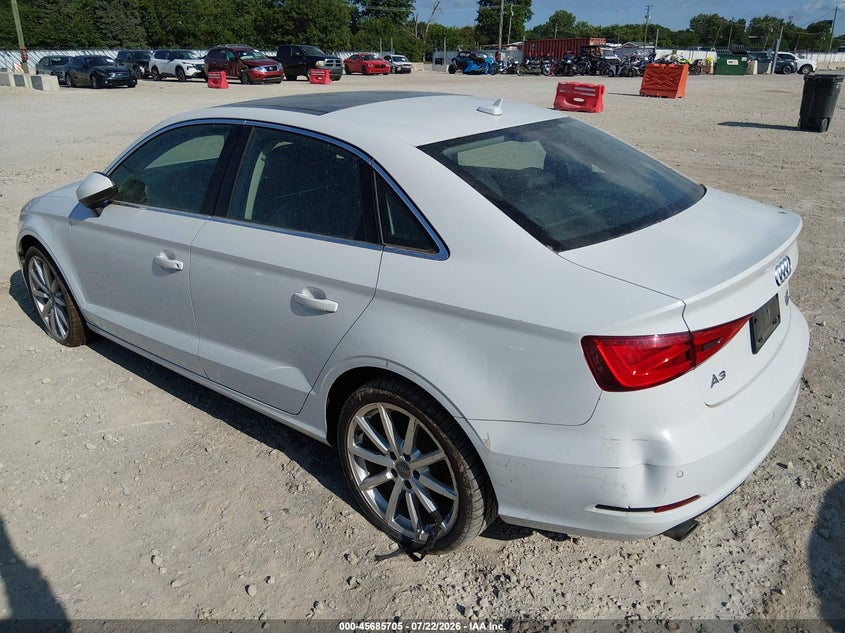 2015 Audi A3 VIN WAUEFGFF4F1112177 IAAI salvage auction — NORMAL WEAR, Clear (Illinois), sold $450 on 2026-07-28 (photo 3)