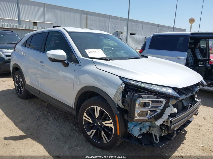 2025 Mitsubishi Eclipse cross VIN JA4ATWAA1SZ038352 IAAI salvage auction — FRONT END, Enterprise Vehicles Clear Only (Texas), sold $25 on 2026-07-23 (photo 1)