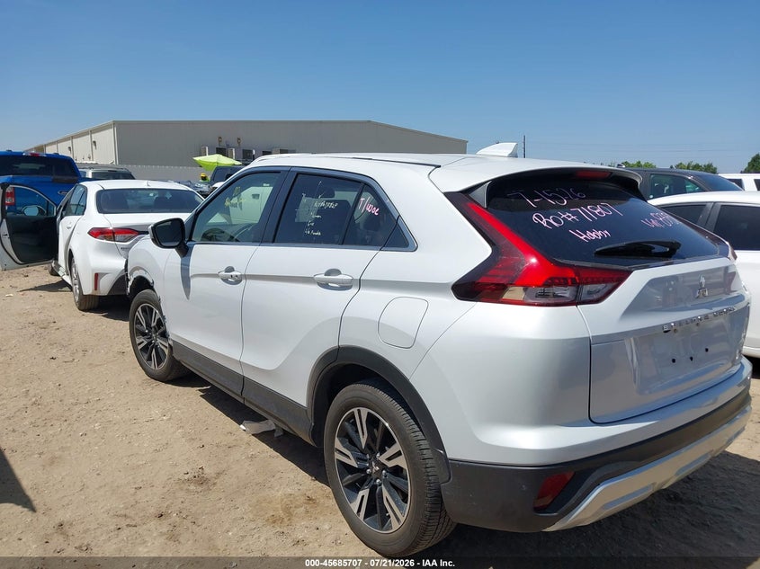 2025 Mitsubishi Eclipse cross VIN JA4ATWAA1SZ038352 IAAI salvage auction — FRONT END, Enterprise Vehicles Clear Only (Texas), sold $25 on 2026-07-23 (photo 3)