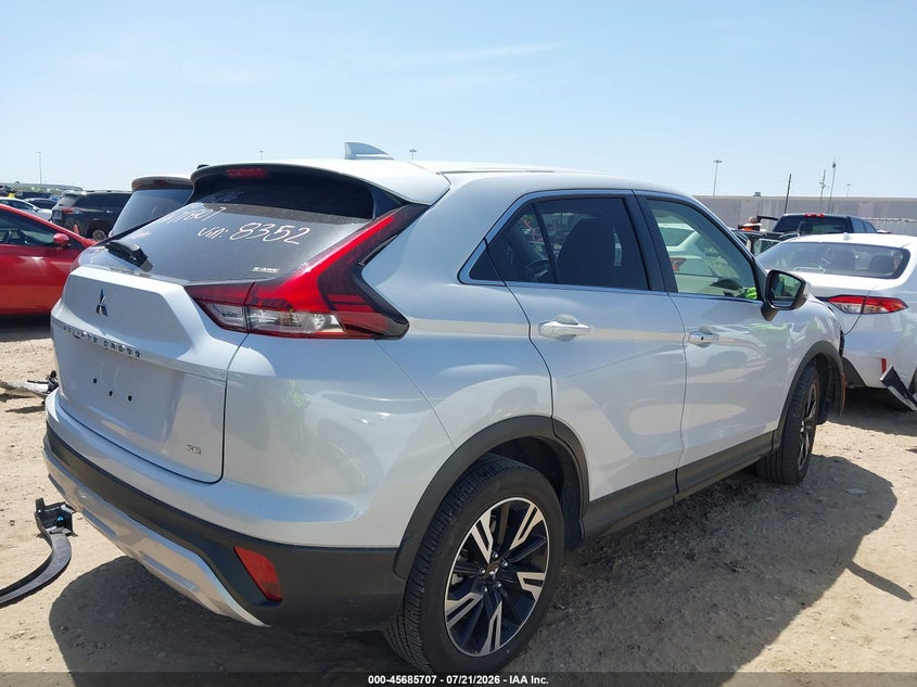 2025 Mitsubishi Eclipse cross VIN JA4ATWAA1SZ038352 IAAI salvage auction — FRONT END, Enterprise Vehicles Clear Only (Texas), sold $25 on 2026-07-23 (photo 4)