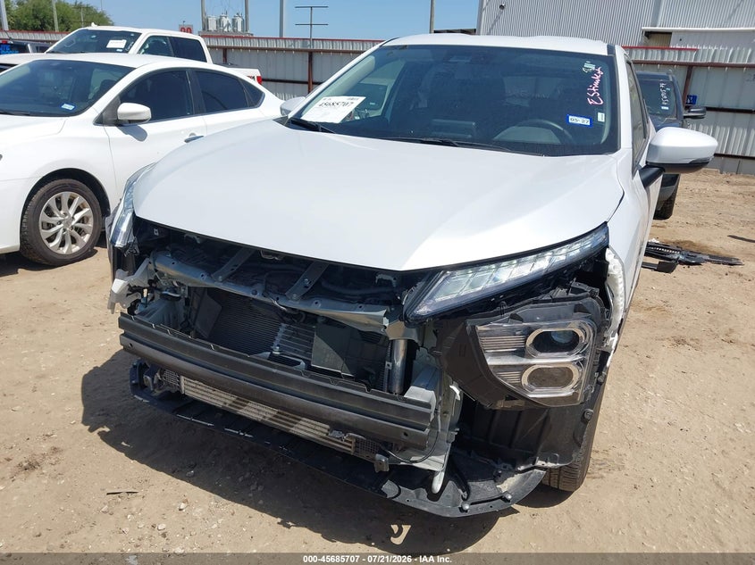 2025 Mitsubishi Eclipse cross VIN JA4ATWAA1SZ038352 IAAI salvage auction — FRONT END, Enterprise Vehicles Clear Only (Texas), sold $25 on 2026-07-23 (photo 6)