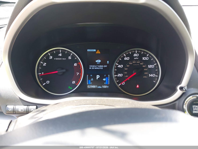 2025 Mitsubishi Eclipse cross VIN JA4ATWAA1SZ038352 IAAI salvage auction — FRONT END, Enterprise Vehicles Clear Only (Texas), sold $25 on 2026-07-23 (photo 7)