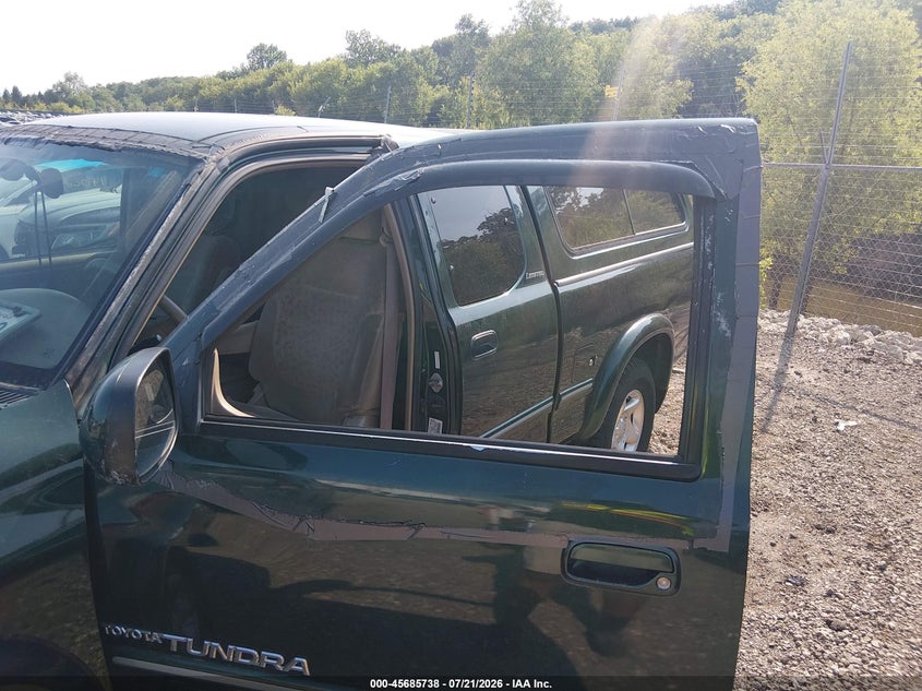 2001 Toyota Tundra VIN 5TBBT48161S201090 IAAI salvage auction — NORMAL WEAR, Clear (Illinois), sold $25 on 2026-07-29 (photo 6)