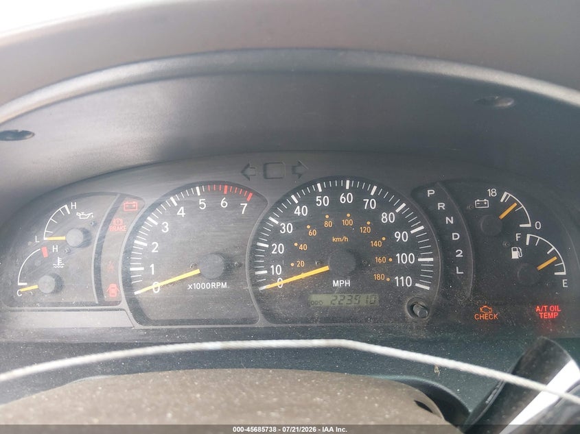 2001 Toyota Tundra VIN 5TBBT48161S201090 IAAI salvage auction — NORMAL WEAR, Clear (Illinois), sold $25 on 2026-07-29 (photo 7)