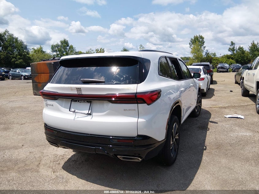 2026 Buick Enclave VIN 5GAEVBKS9TJ384572 IAAI salvage auction — LEFT FRONT, Salvage Title, sold $15,250 on 2026-08-25 (photo 4)
