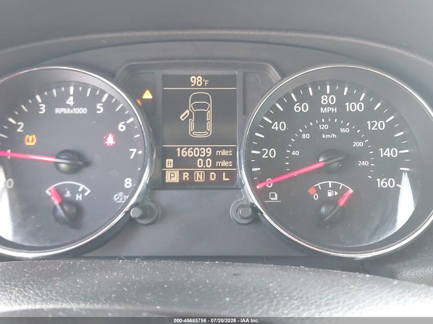 2014 Nissan Rogue VIN JN8AS5MT4EW104192 IAAI salvage auction — NORMAL WEAR, Clear (Florida), sold $1,100 on 2026-07-30 (photo 7)