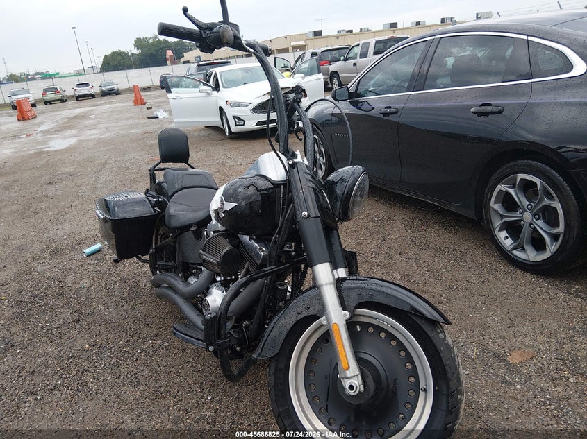 2016 Harley-davidson Fat boy VIN 1HD1JNV12GC015123 IAAI salvage auction — REAR END, Wait Title, sold $2,350 on 2026-09-11 (photo 1)