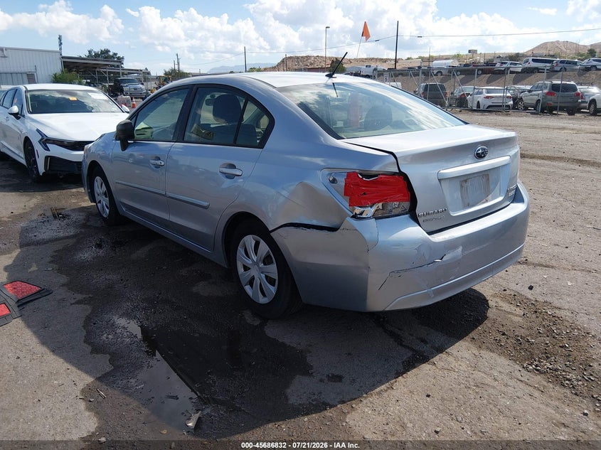 2013 Subaru Impreza VIN JF1GJAA67DH019419 IAAI salvage auction — SIDE, Clear (New Mexico), sold $25 on 2026-07-29 (photo 3)