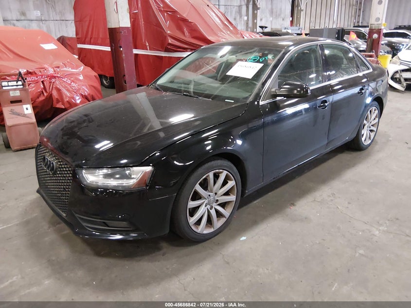 2013 Audi A4 VIN WAUEFAFL9DA054681 IAAI salvage auction — NORMAL WEAR, Clear (Oregon), sold $1,250 on 2026-08-01 (photo 2)