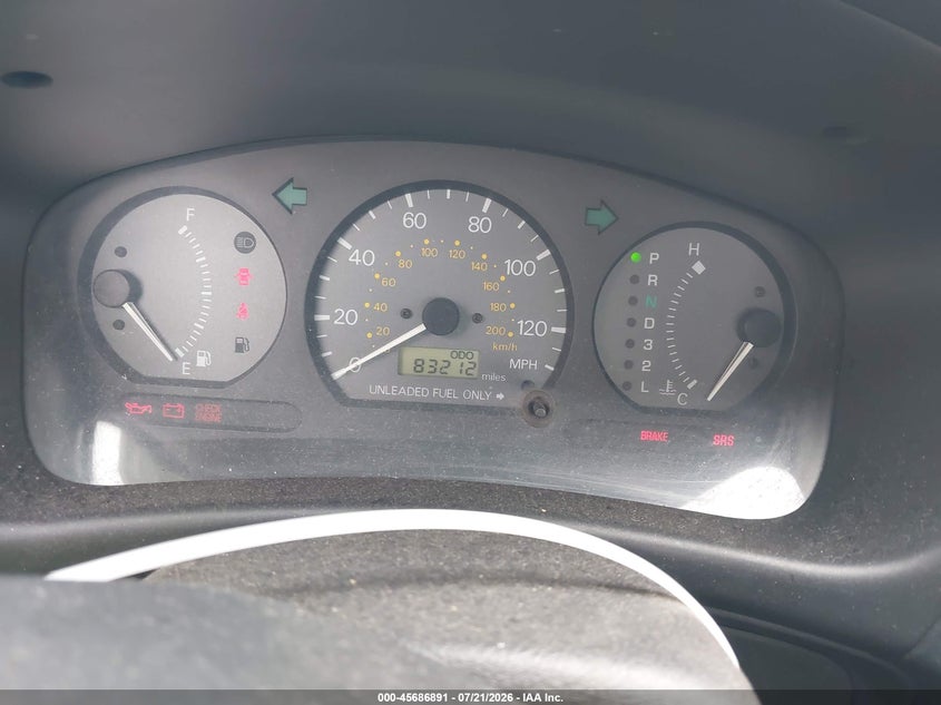 1998 Mitsubishi Mirage VIN JA3AY11A6WU032090 IAAI salvage auction — NORMAL WEAR, Clear (Maryland), sold $275 on 2026-07-30 (photo 7)