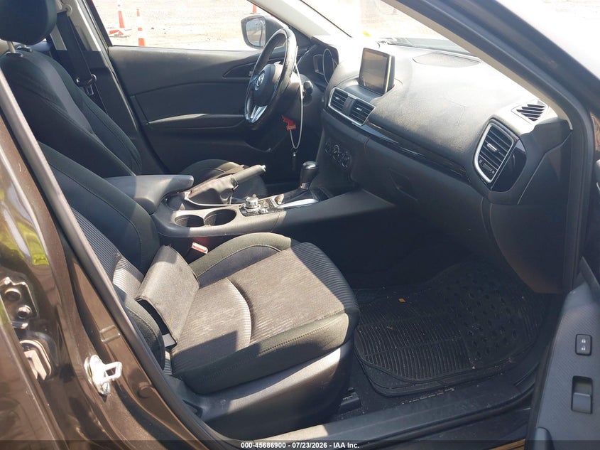 2015 Mazda 3 VIN JM1BM1V72F1249377 IAAI salvage auction — RIGHT FRONT, Mv-907A (New York), sold $400 on 2026-07-28 (photo 5)