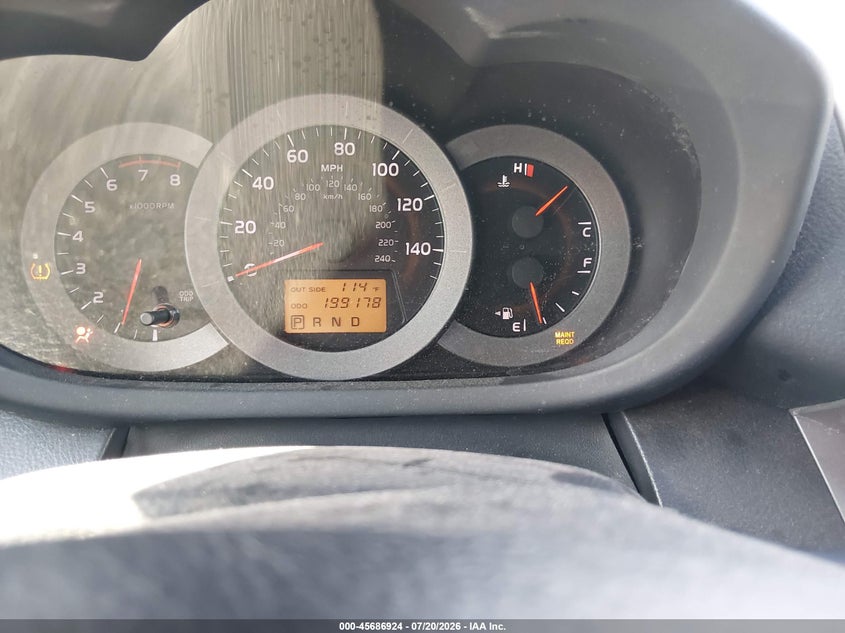 2007 Toyota Rav4 VIN JTMBK32V576022886 IAAI salvage auction — NORMAL WEAR, Clear (California), sold $775 on 2026-07-31 (photo 7)
